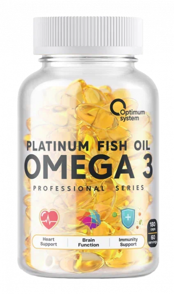 Omega-3 Platinum Fish Oil 180 капсул